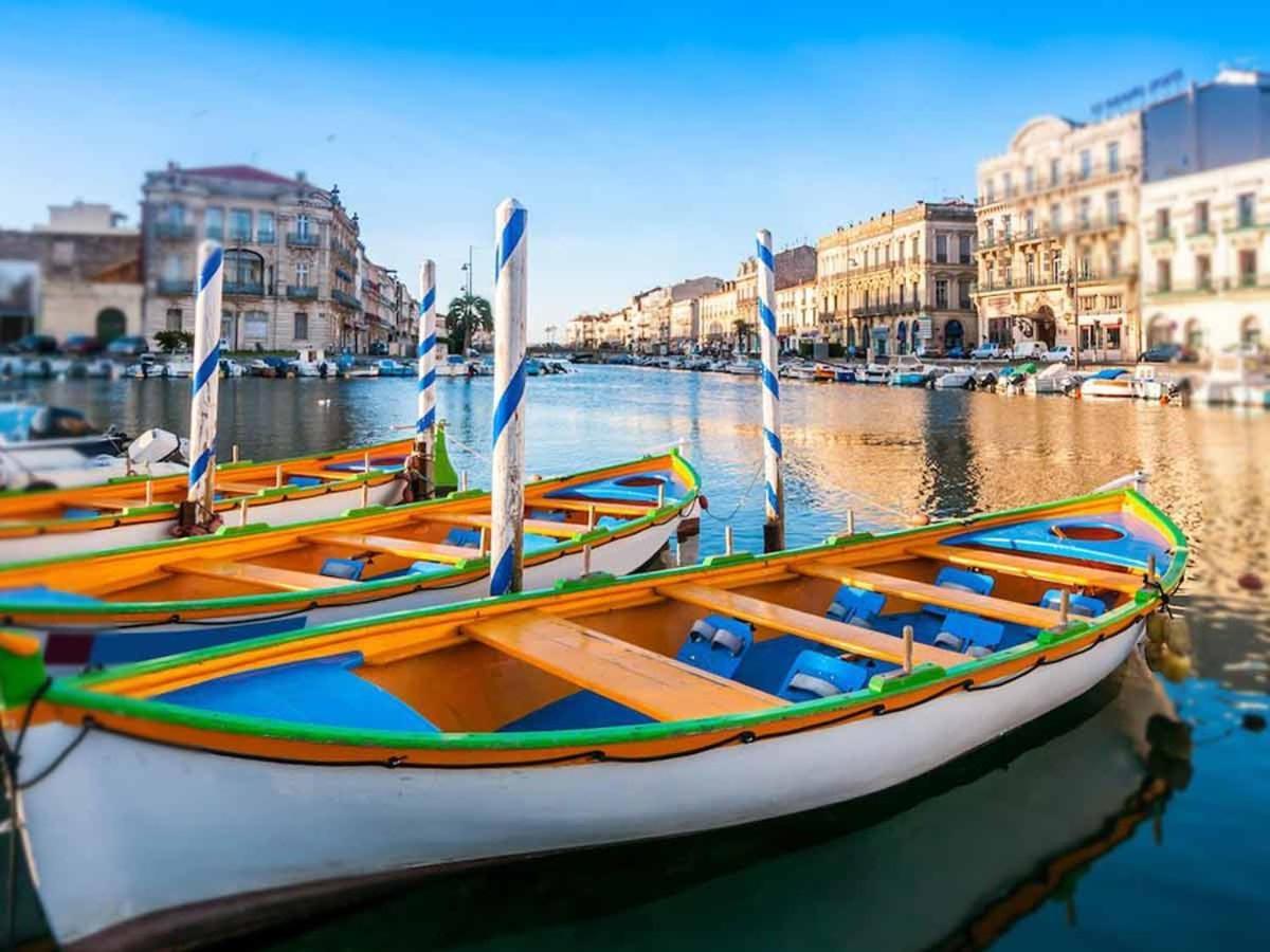 Le Nautica Plage T2 Climatise En Bord De Mer Frontignan Kültér fotó